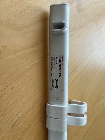 IKEA SUNNERSTA Ophangbalk - Wit, Praktisch & Compact