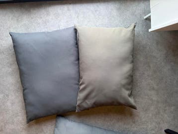 Tuinkussens grijs antraciet