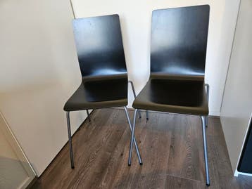 Ikea Martin stoelen 2x zwart