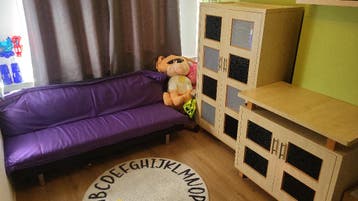 gratis slaapbank en kasten