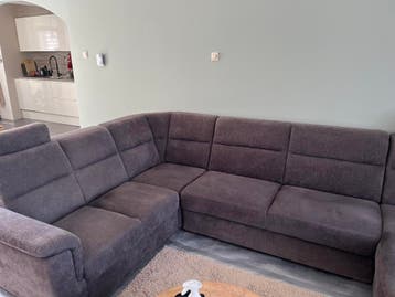 Hoekbank grijs