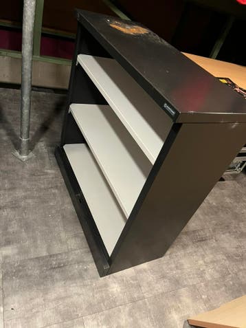 Voor berging of schuurtje: Metalen kast Overtoom