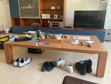 Salontafel, 90x160, 40 hoog, licht kersenkleur