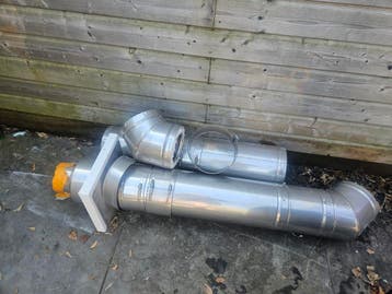 Houtkachel Schoorsteen Onderdelen - Diverse Maten