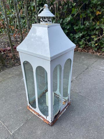 Wit Windlicht - Sfeervolle Verlichting voor Binnen & Buiten