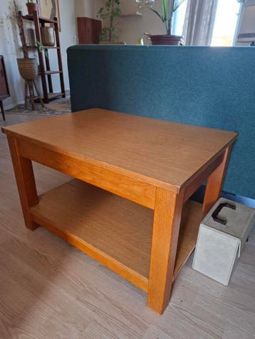 Gratis houten salontafel