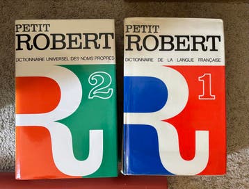 Franse woordenboeken Petit Robert - Gratis af te halen