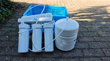 Gratis Purewater waterzuiveringssysteem met osmose filters