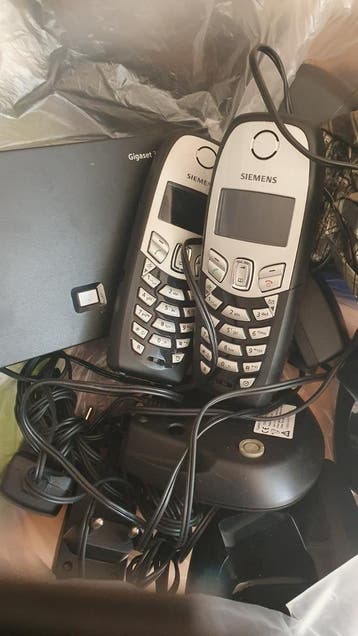 Siemens Gigaset telefoons gratis op te halen
