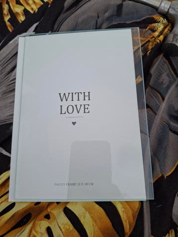 4 glasplaatjes voor fotolijst 13x18cm