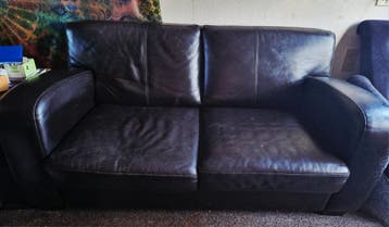 GRATIS 2,5 zitsbank leer