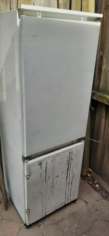 Oude Ikea Whirlpool Inbouw Koel-vriescombinatie (gratis)
