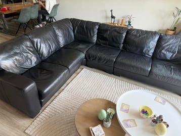 Leren hoekbank Gratis af te halen