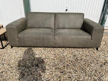 2,5 zitsbank legergroen