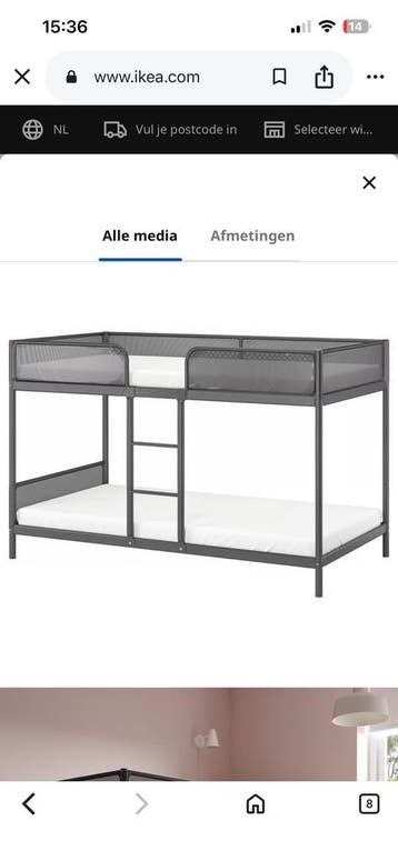 Stapel bed