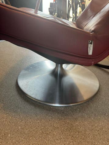 Topform leren fauteuil