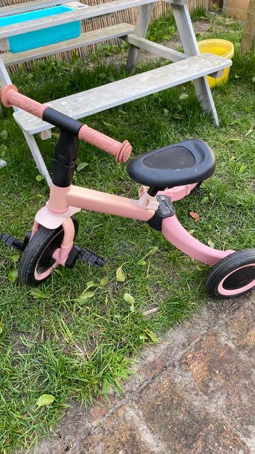 Topmark 2 in 1 loopfiets en driewieler