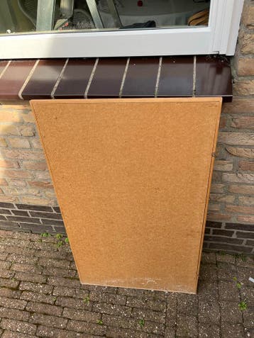 Houten Prikbord 60x100 cm