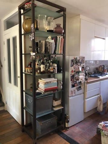 Handgemaakt /gelast industrieel rek