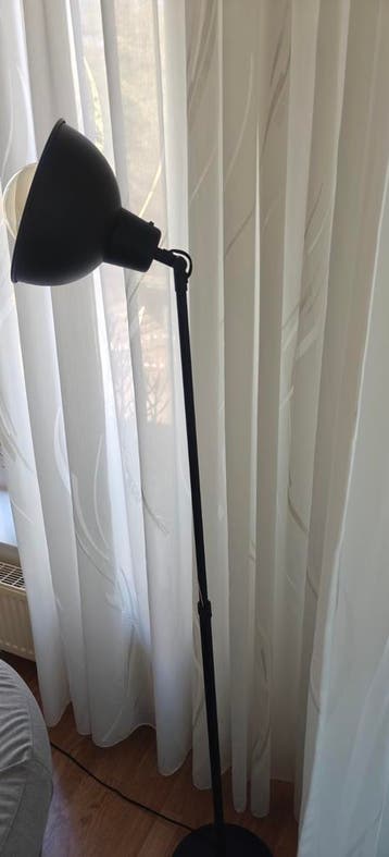 Gratis af te halen Staande, zwarte vloerlamp