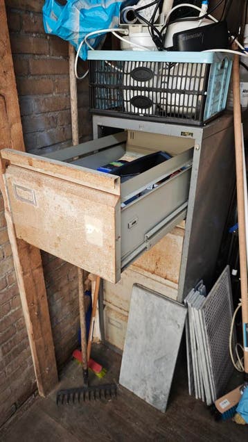 Gratis Metalen archief lade kast