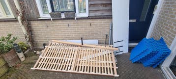 Lattenbodems + MDF hout