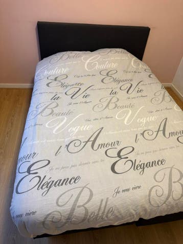 2persoons boxspring GRATIS