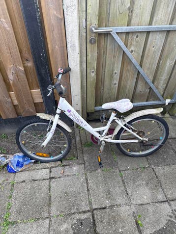 Bianchi kinderfiets 20 inch - Wit/Paars