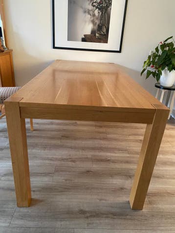 Eiken houten tafel