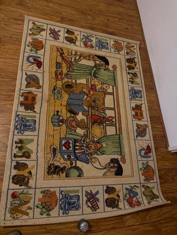 Kinderspeelmat of tapijtje