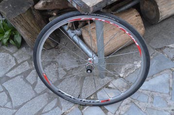 achterwiel racefiets voor onderdelen