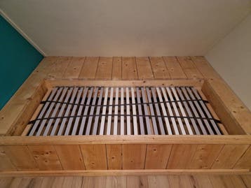 Lattenbodem 1 persoons 90x200