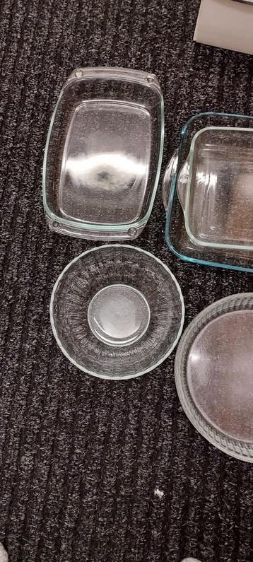 Gratis glazen schalen