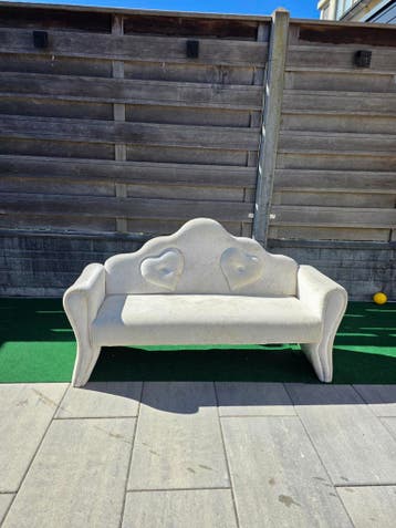 Kinderbankje Wit Gratis afhalen.