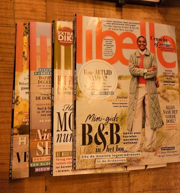 5 Libelle en Margriet tijdschriften gratis af te halen