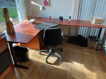 Buro / bureau en bureaukastje