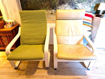 GRATIS AF TE HALEN 2 GOEDE IKEASTOELEN WEGENS OVERCOMPLEET