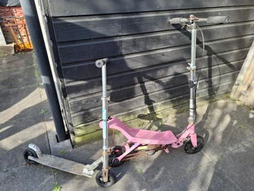 Oude Spacescooter en Step