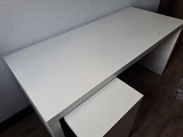 wit Ikea Bureau