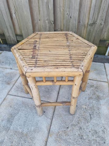 Gratis bamboe tafeltje