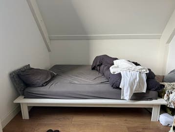 Bedframe 160x200 - Wit Hout