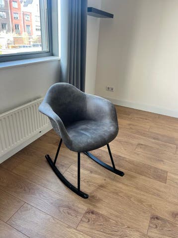 schommelstoel voor babykamer - Grijs