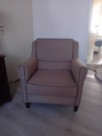 Gratis beige fauteuil