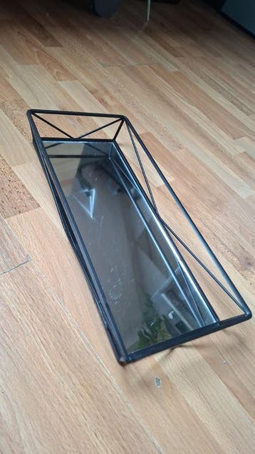 Decoratie tray met spiegel - gratis op te halen