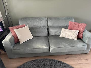 Comfortabele groene bank. Vandaag ophalen in Beilen!