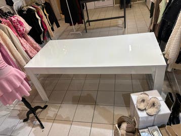 Witte eettafel 190 cm