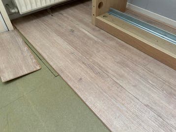 GRATIS Laminaat met ondervloer
