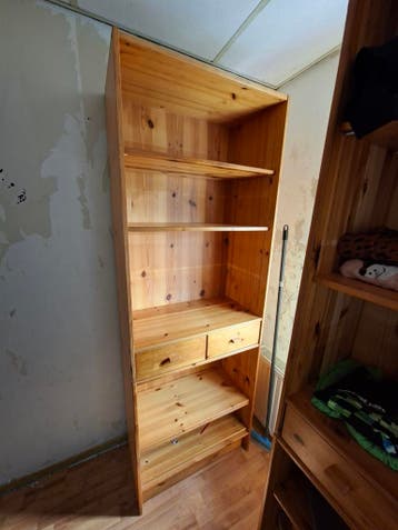 3 gratis grenen kasten, zijn in twee delen