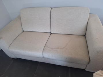 GRATIS in Ootmarsum. Tweezitsbank (280x80x85) met hoes