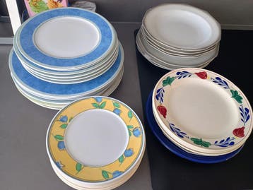 Verschillende soorten borden